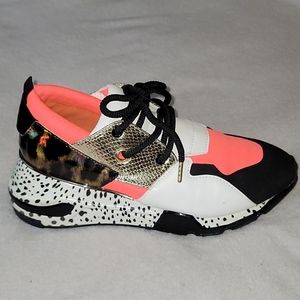 Steve Madden Cliff Leather Coral